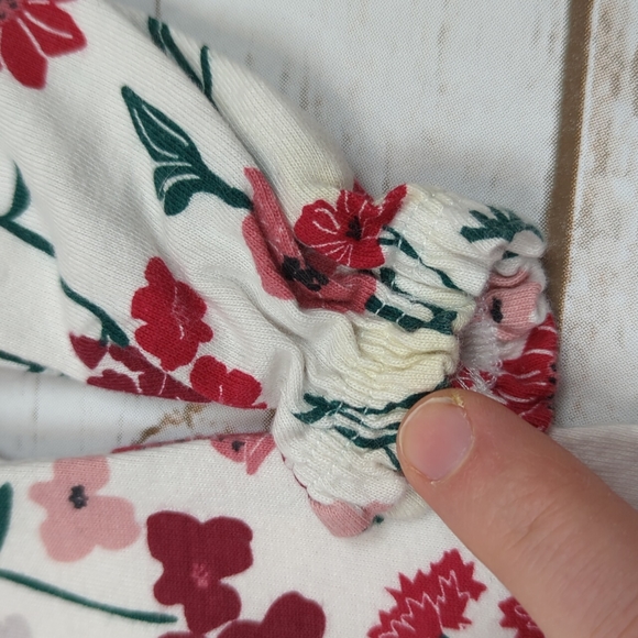 Just One You Carter's Floral Romper - Picture 6 of 8